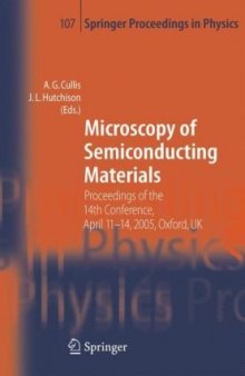 Microscopy of semiconducting materials: proceedings of the 14th conference, April 11-14, 2005, Oxford, UK
