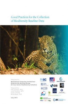 Good practices for the collection of biodiversity baseline data