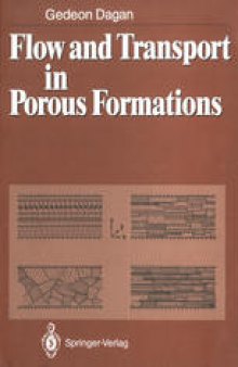 Flow and Transport in Porous Formations