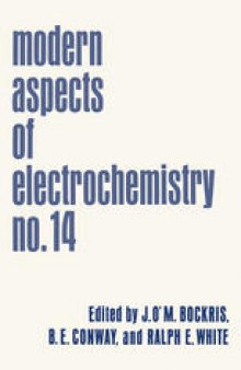Modern Aspects of Electrochemistry: No. 14
