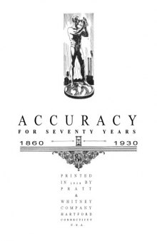 Accuracy for Seventy Years 1860-1930