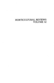 Horticultural Reviews, Volume 12