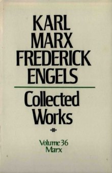 Marx-Engels Collected Works,Volume 36 - Marx: Capital II