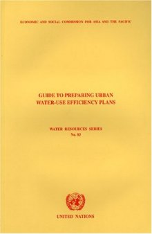 Guide to Preparing Urban Water Use Efficiency Plans  issue 83