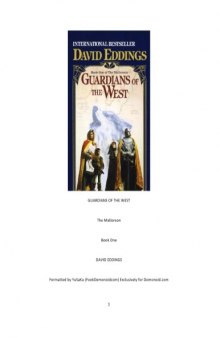 Guardians of the West (The Malloreon, Book 1)