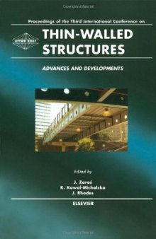 Thin-Walled Structures: Advances and Developments