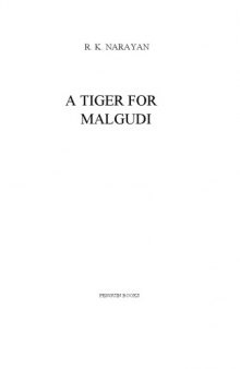 A Tiger for Malgudi  