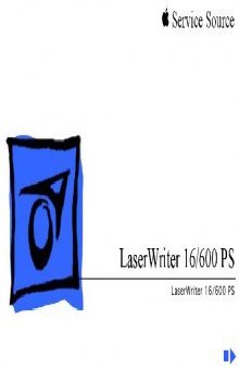 Apple LaserWriter 16 600 PS Service Source