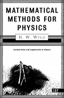 Mathematical Methods for Physics