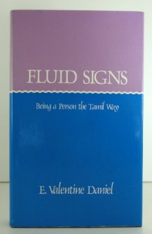 Fluid Signs: Being a Person the Tamil Way  
