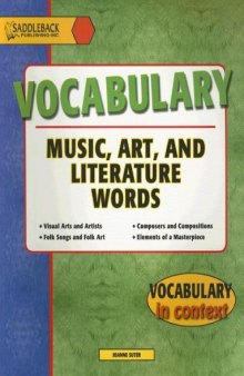 Music, Art and Literature (Vocabulary in Context)