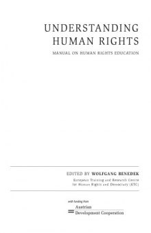 Understanding Human Rights, Second Edition