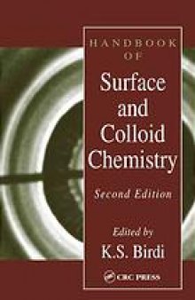 Handbook of surface and colloid chemistry