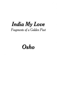 India My Love: A Spiritual Journey