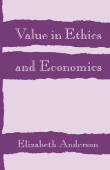 Value in Ethics and Economics