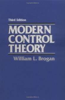 Modern Control Theory (3rd Edition)  
