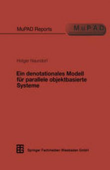 Ein denotationales Modell für parallele objektbasierte Systeme