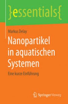 Nanopartikel in aquatischen Systemen: Eine kurze Einführung