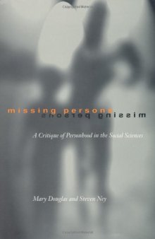 Missing Persons: A Critique of Personhood in the Social Sciences  