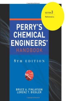 Perry's chemical Engineer's handbook, Section 3