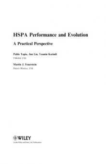 HSPA Performance and Evolution  A practical perspective