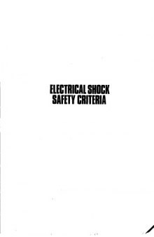 Electrical Shocks: Safety-regulated Criteria