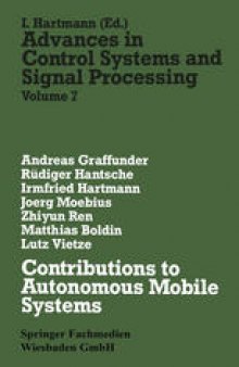 Contributions to Autonomous Mobile Systems