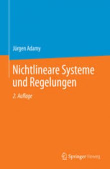 Nichtlineare Systeme und Regelungen