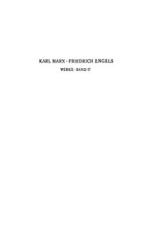Marx-Engels-Werke (MEW) - Band 17 (Juli 1870 - Feb 1872)
