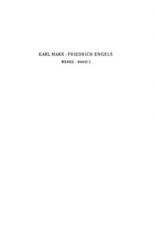 Marx-Engels-Werke (MEW) - Band 2 (Sep 1844 - Feb 1846)