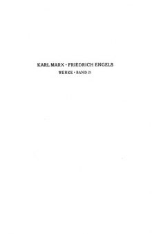 Marx-Engels-Werke (MEW) - Band 21 (Engels Mai 1883 - Dez 1889)