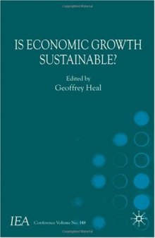 Is Economic Growth Sustainable? (IEA Conference)