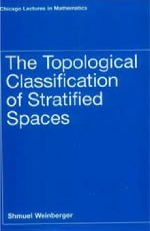 The topological classification of stratified spaces