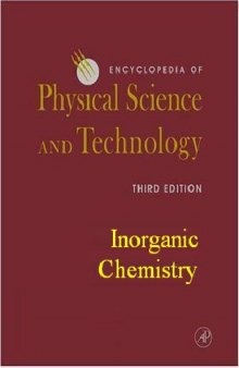 Encyclopedia of Physical Science and Technology: Inorganis Chemistry