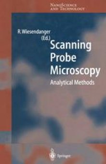 Scanning Probe Microscopy: Analytical Methods