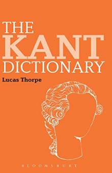 The Kant dictionary