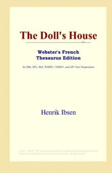 The Doll's House (Webster's French Thesaurus Edition)