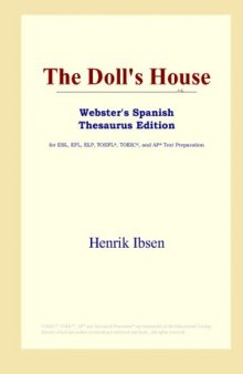 The Doll's House (Webster's Spanish Thesaurus Edition)