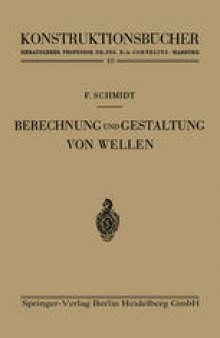 Berechnung und Gestaltung von Wellen