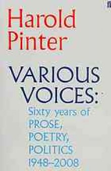 Various voices : sixty years of prose, poetry, politics, 1948-2008