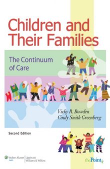 Children and Their Families: The Continuum of Care, 2nd Edition