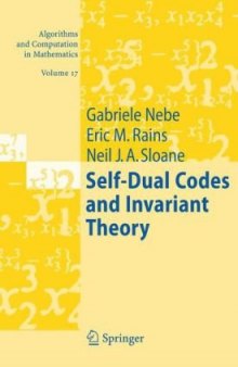 Self-Dual Codes and Invarient Theory
