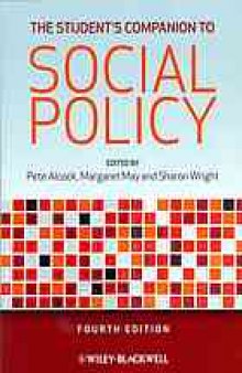 The students companion to social policy