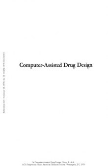 Computer-Assisted Drug Design