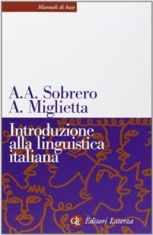 Introduzione alla linguistica italiana