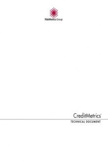 CreditMetrics - technical document