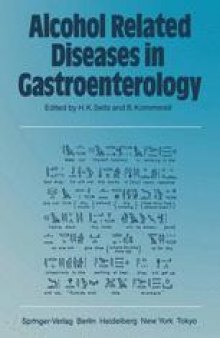 Alcohol Related Diseases in Gastroenterology