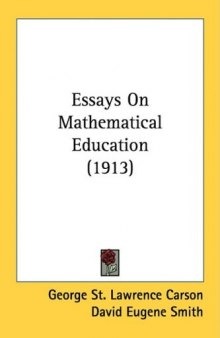 Essays On Mathematical Education