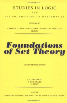 Foundations of Set Theory Second Revised Edition