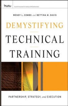 Demystifying Technical Training: Partnership, Strategy, and Execution